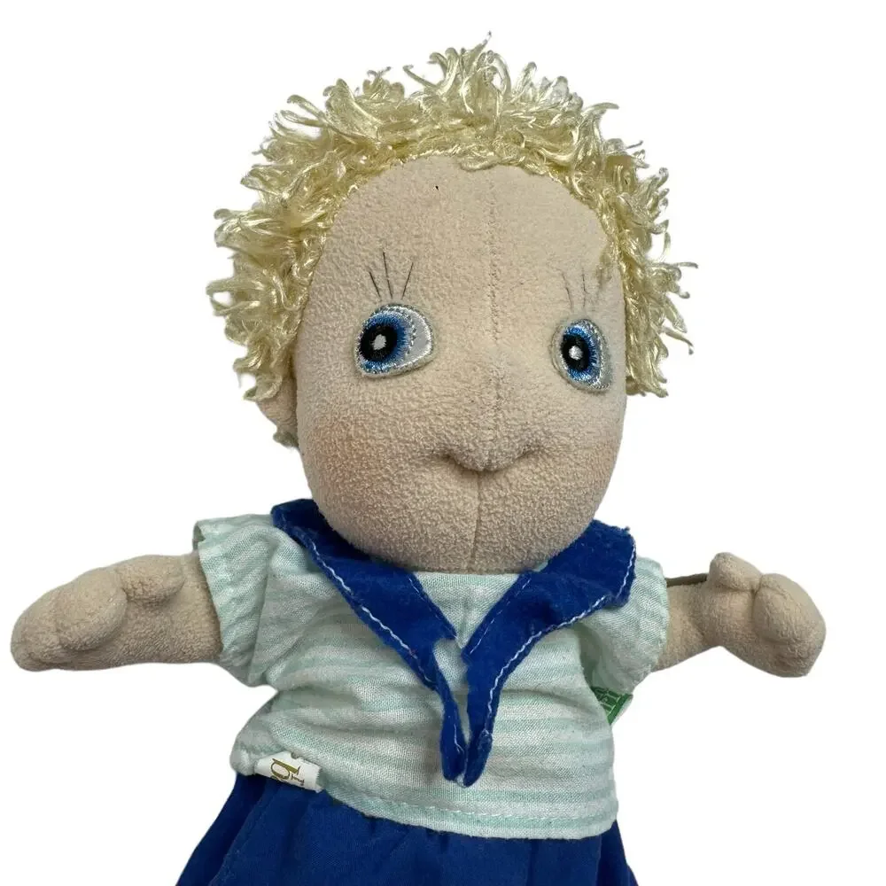 RUBENS BARN Cutie Adam Classic Plush Doll Sailor Blonde Hair Blue Eyes Stripe
